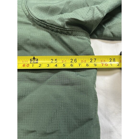 NWT Eddie Bauer Men's Relaxed Fit Short Sleeve Tech Woven Shirt Green Size XXL - Picture 9 of 9